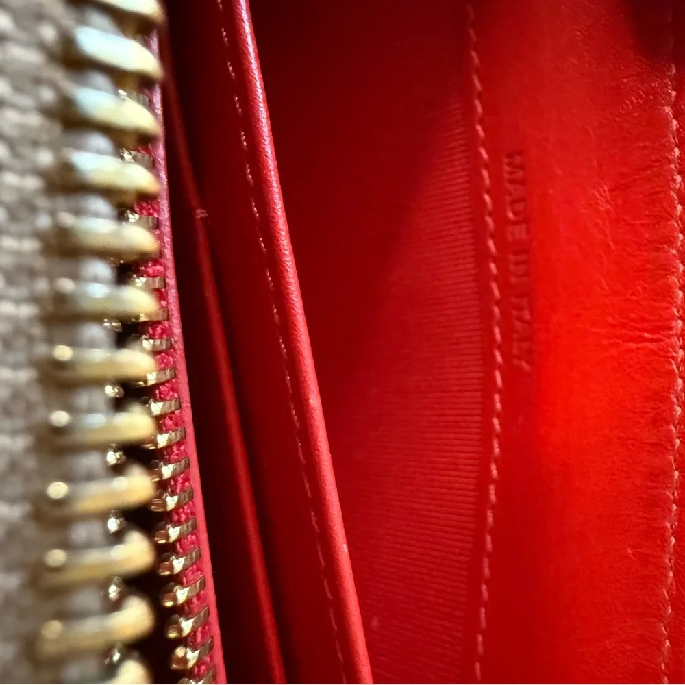 Christian Louboutin Tan Studded Wallet - Picture 8 of 8